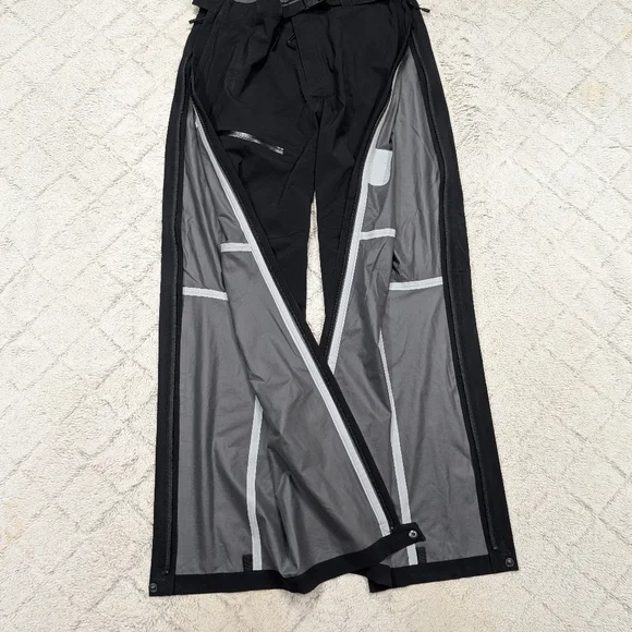 Mountain Hardwear Pants Mens L Black Ozonic Stretch Durable Shell Hike Outdoor - Picture 4 of 9